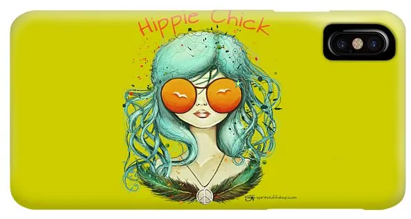 Hippie Chick - Phone Case