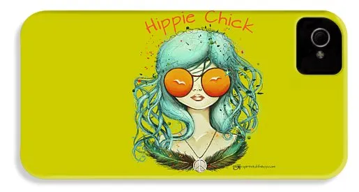 Hippie Chick - Phone Case