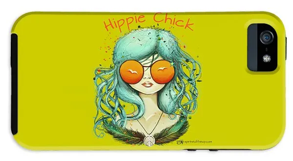 Hippie Chick - Phone Case
