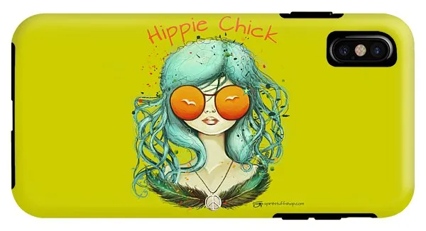 Hippie Chick - Phone Case