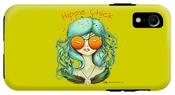 Hippie Chick - Phone Case