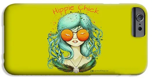 Hippie Chick - Phone Case