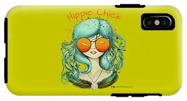 Hippie Chick - Phone Case