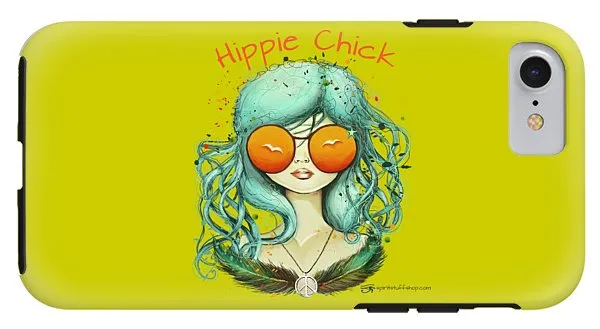 Hippie Chick - Phone Case