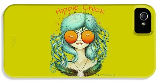 Hippie Chick - Phone Case