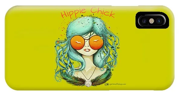 Hippie Chick - Phone Case
