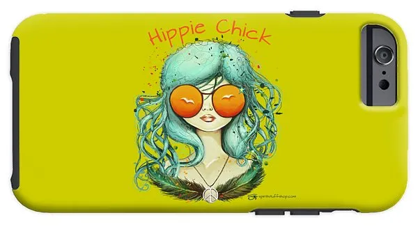 Hippie Chick - Phone Case