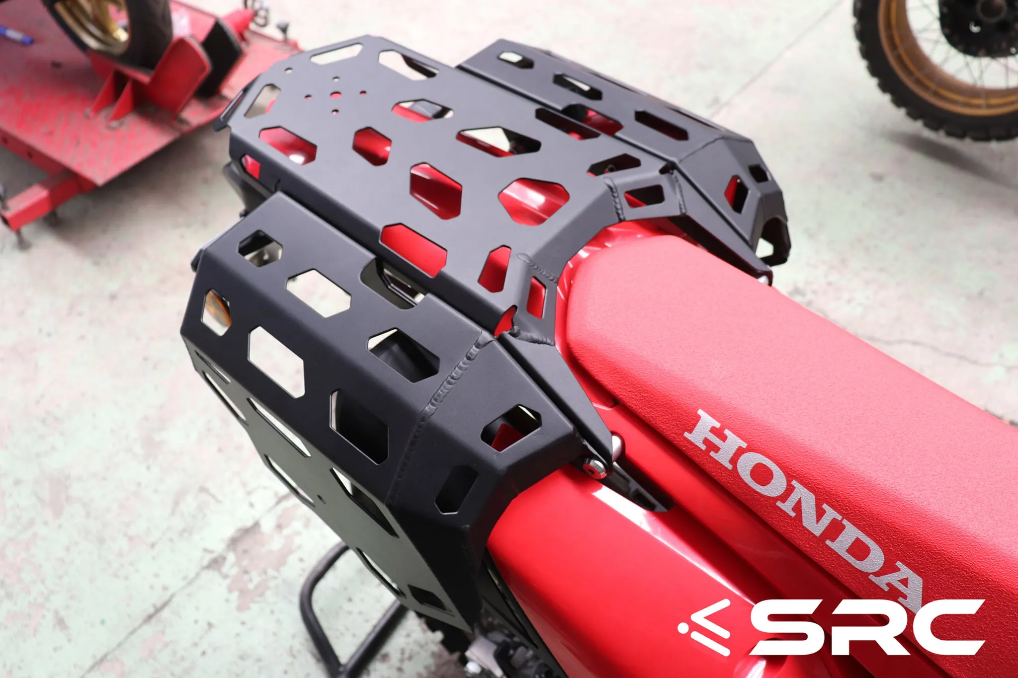 Honda CRF300Rally Rear Cargo Rack, Side Racks & Gas Tank