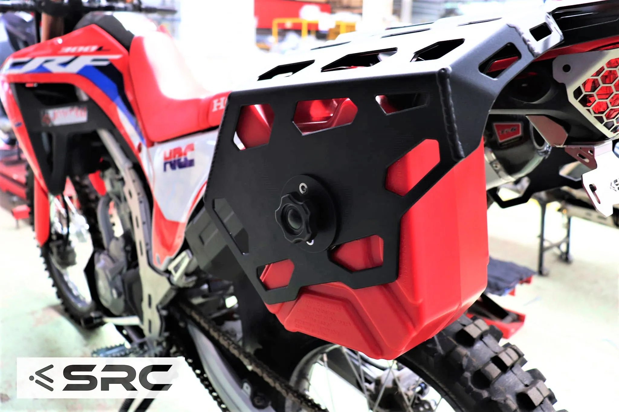 Honda CRF300Rally Rear Cargo Rack, Side Racks & Gas Tank