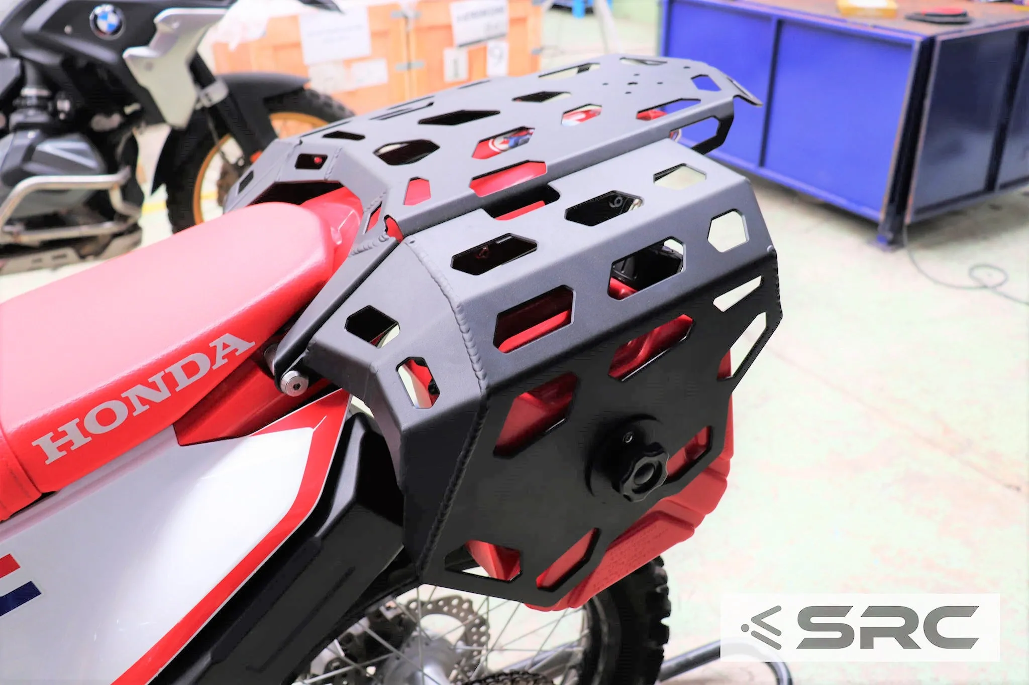 Honda CRF300Rally Rear Cargo Rack, Side Racks & Gas Tank