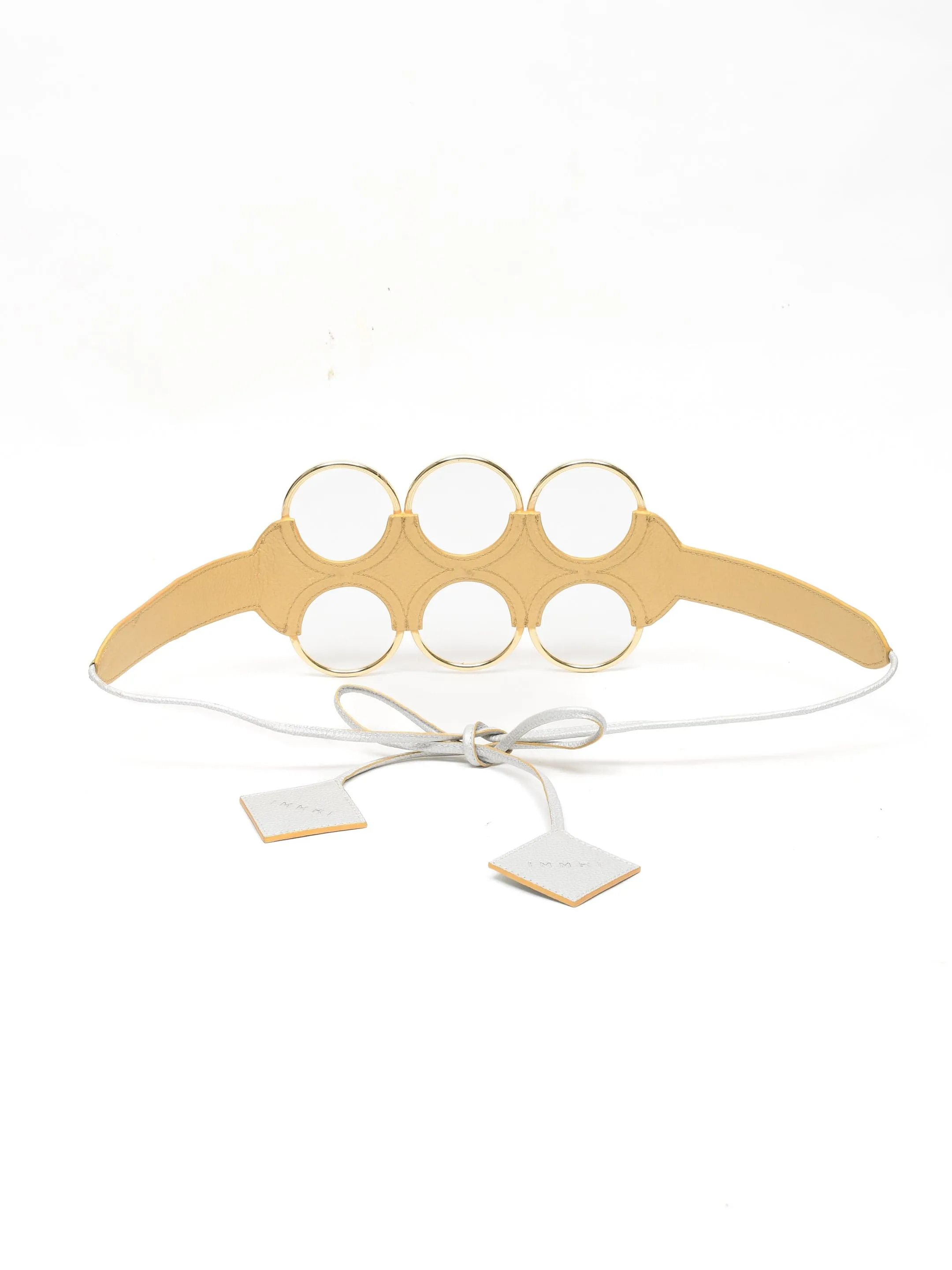 Hoop Loop Belt In Gold And Silver