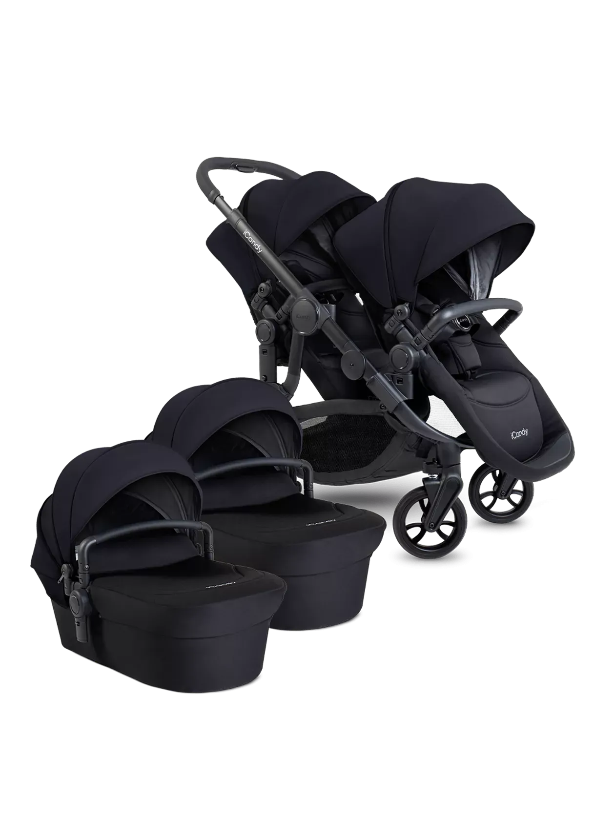iCandy Orange 4 Twin Pushchair Bundle