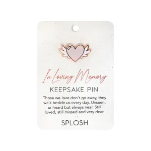 In Loving Memory Keepsake Pin
