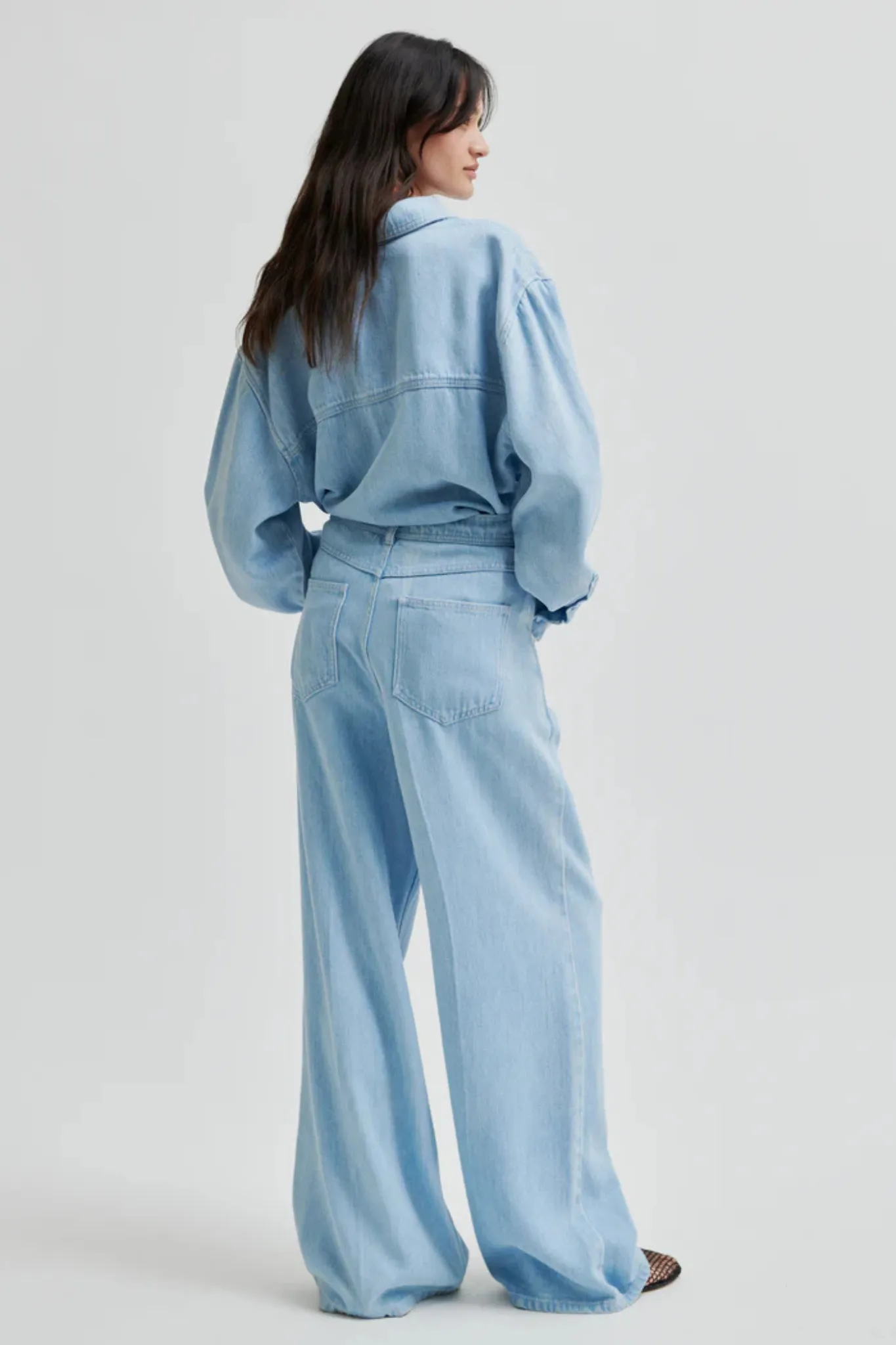 IRVIN DENIM JEANS - LIGHT BLUE DENIM