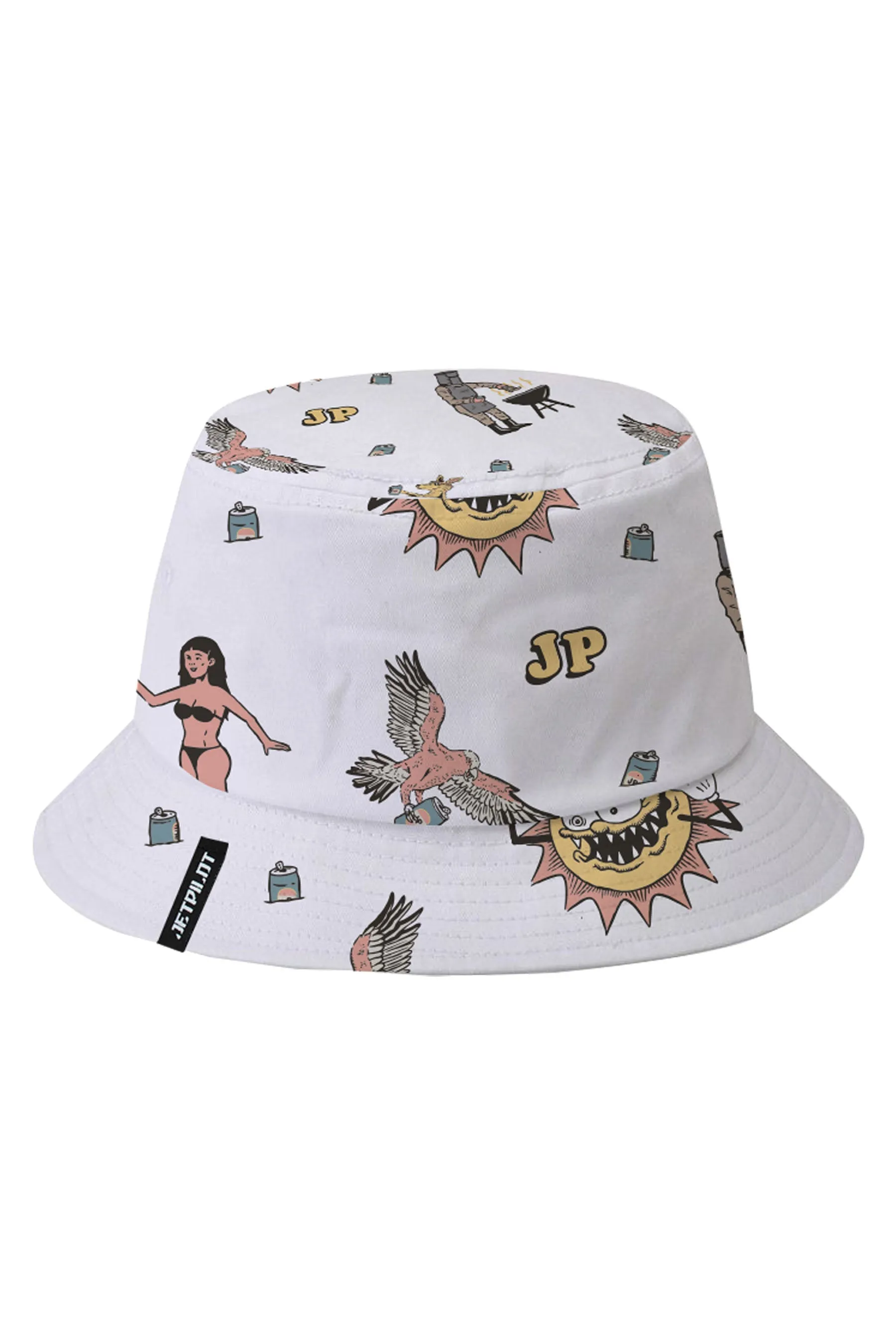 Jetpilot Keepin Local Mens Rev Bucket - White