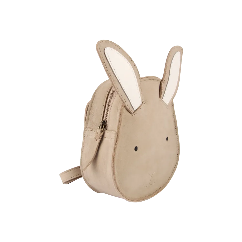 Kapi Classic Backpack | Bunny | Taupe Nubuck