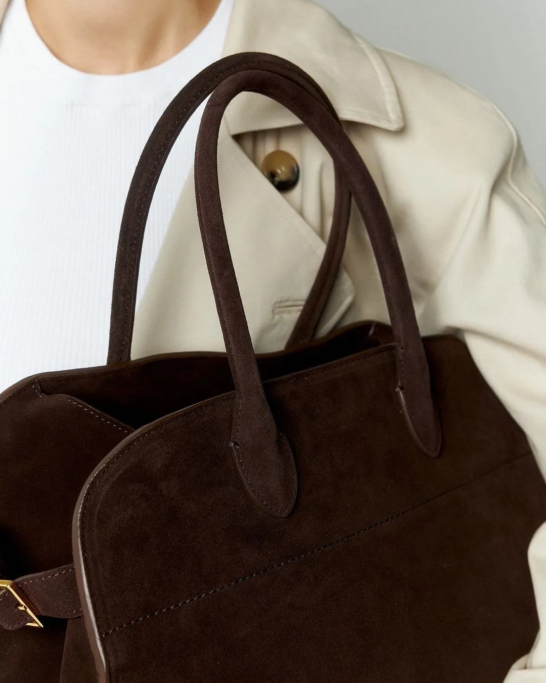 Katelyn's Suede Handbag