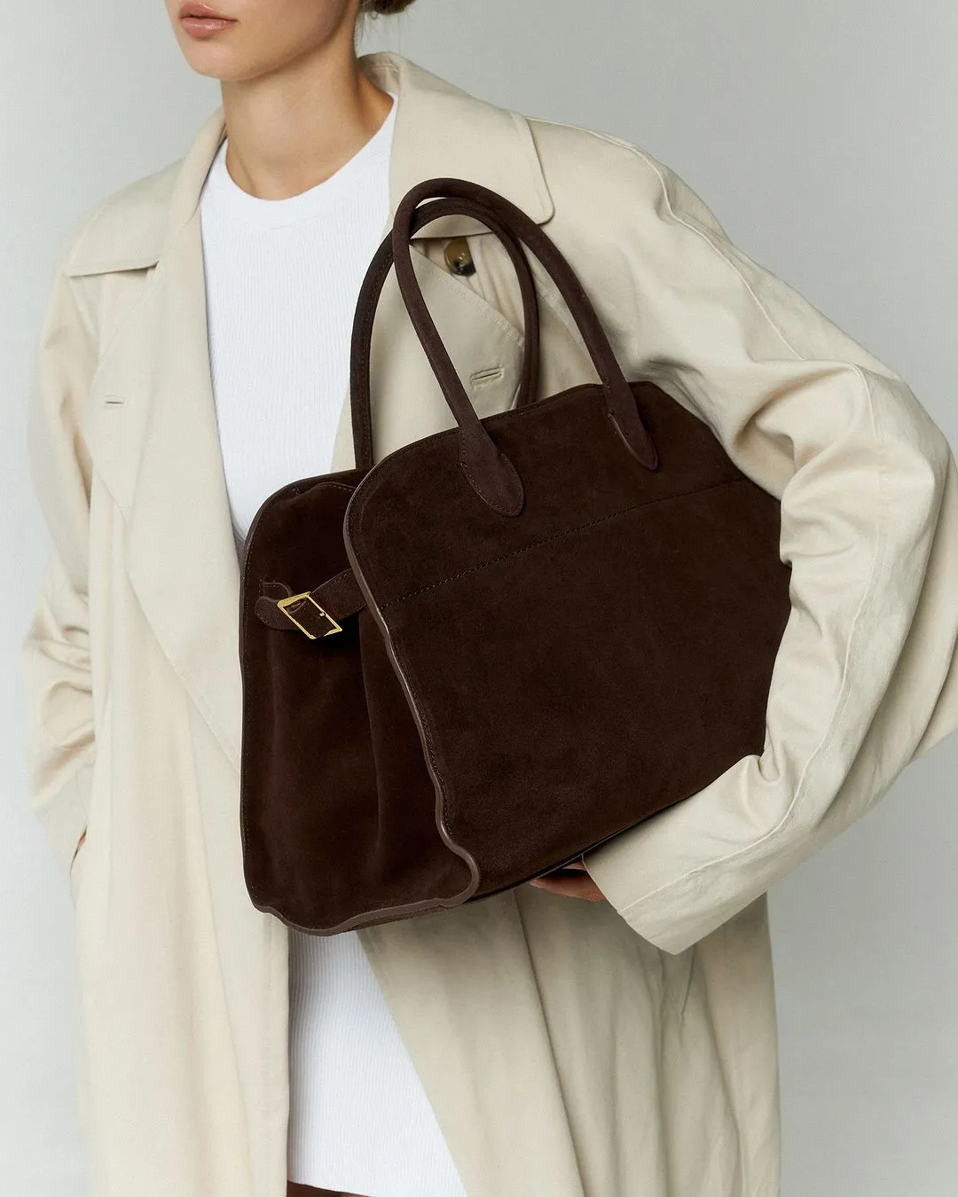Katelyn's Suede Handbag