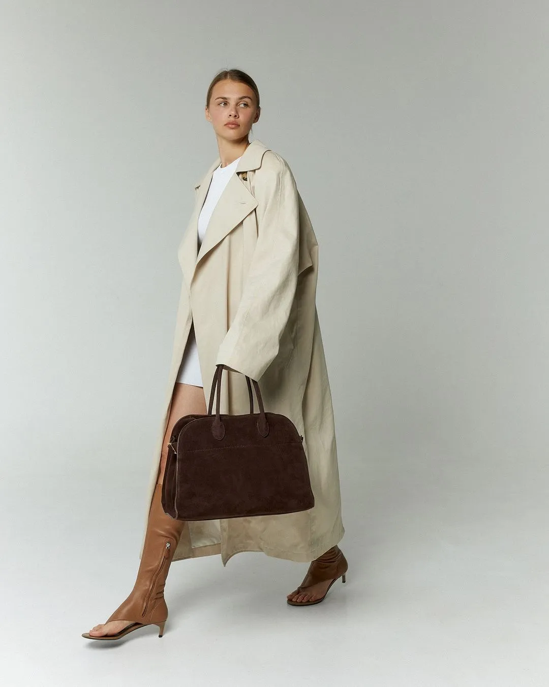 Katelyn's Suede Handbag