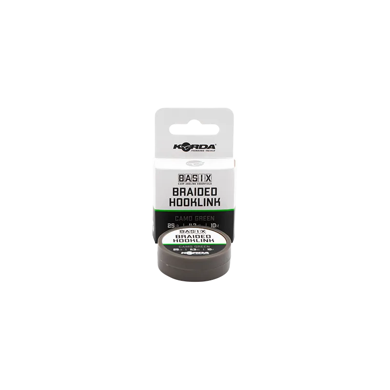 KORDA Basix Braided   Coated Hooklinks