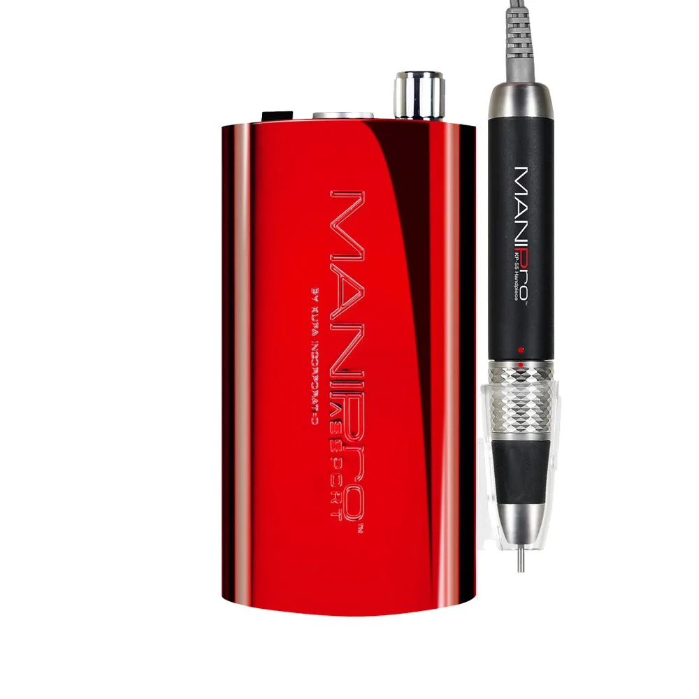 KUPA / ManiPro Passport - Candy Apple Red *SKYLINE EXCLUSIVE* & KP-60 Handpiece