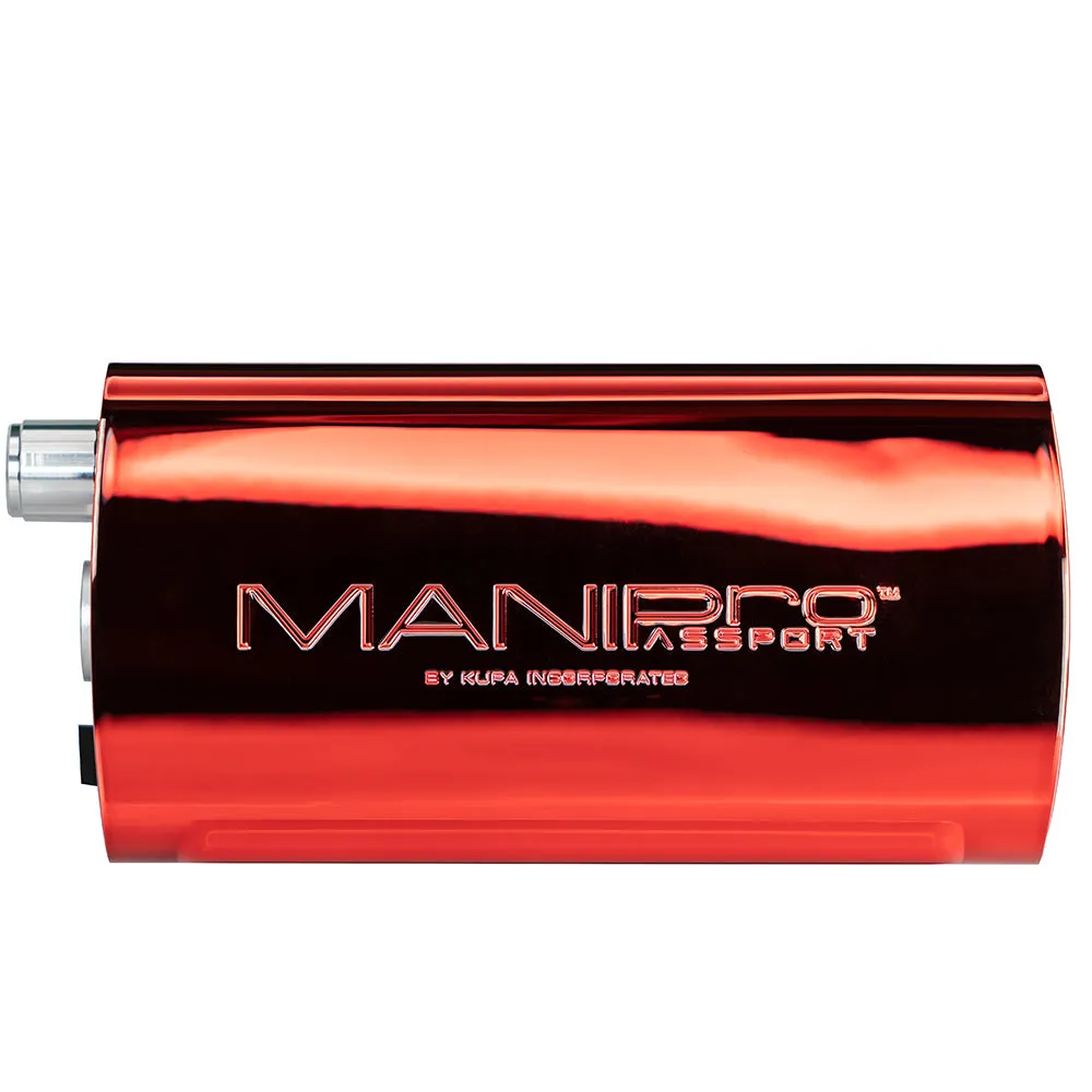 KUPA / ManiPro Passport - Candy Apple Red *SKYLINE EXCLUSIVE* & KP-60 Handpiece