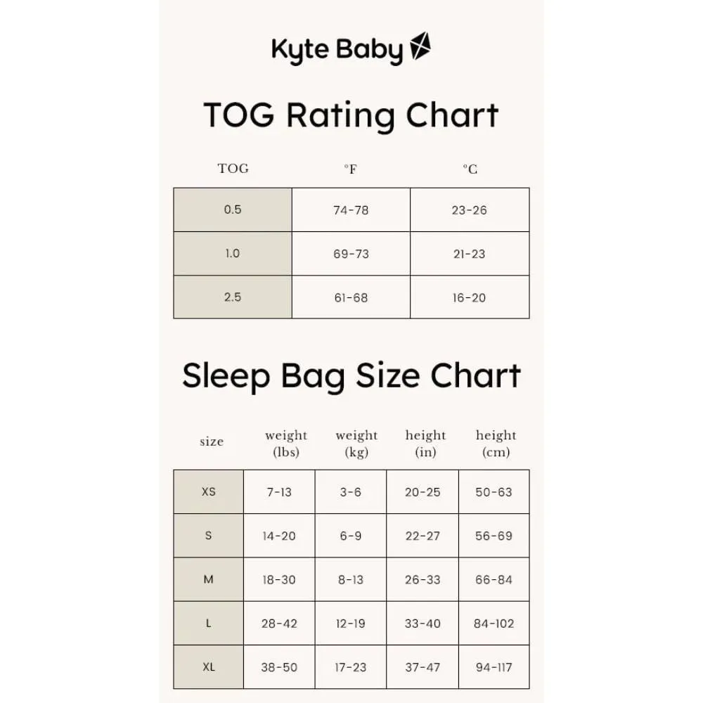 Kyte BABY Sleep Bag 0.5 Tog - Bluebonnet