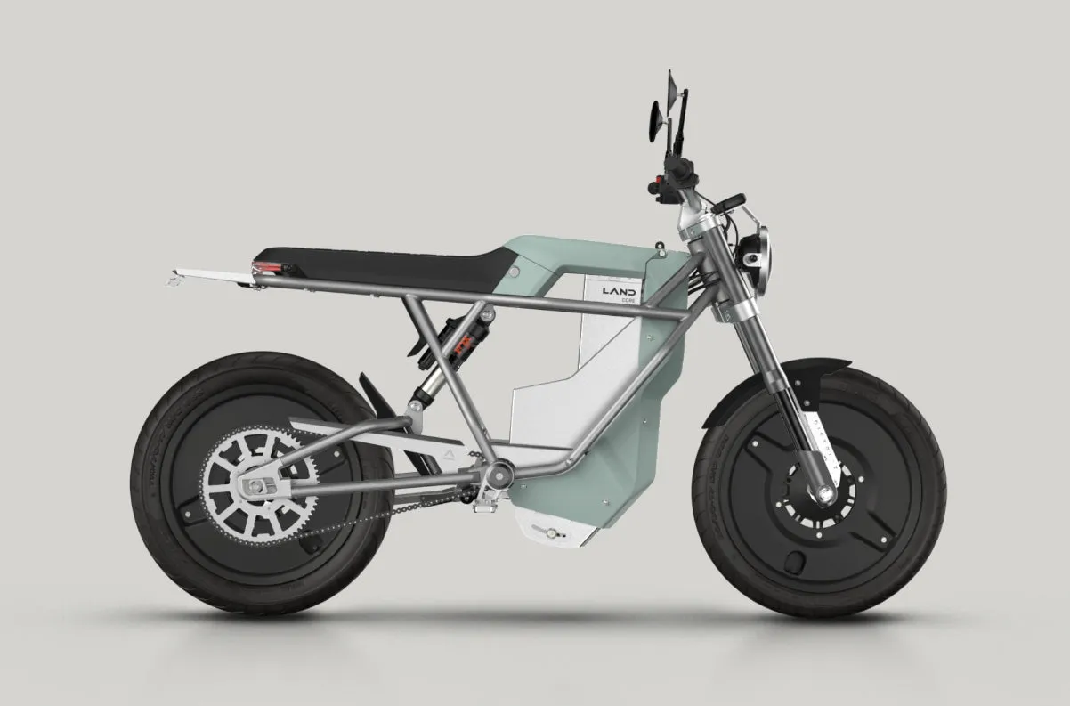 Land Moto The District Electric Motorcycle - Single Battery