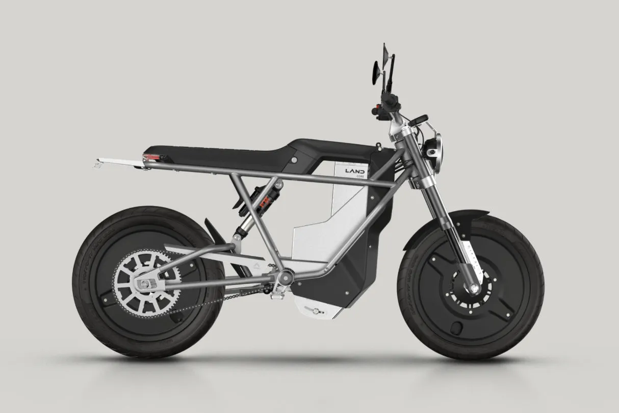 Land Moto The District Electric Motorcycle - Single Battery