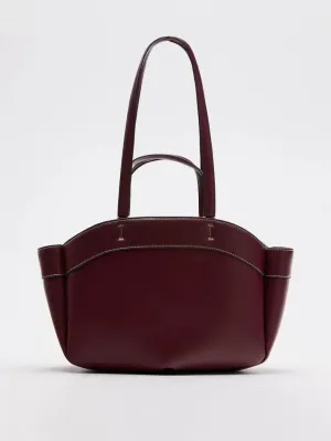 Large Capacity PU Leather Crossbody Handbag