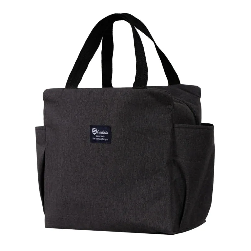Large Capacity Waterproof Lunch Box - Convenient Heat Preservation Bento Bag for Men and Women