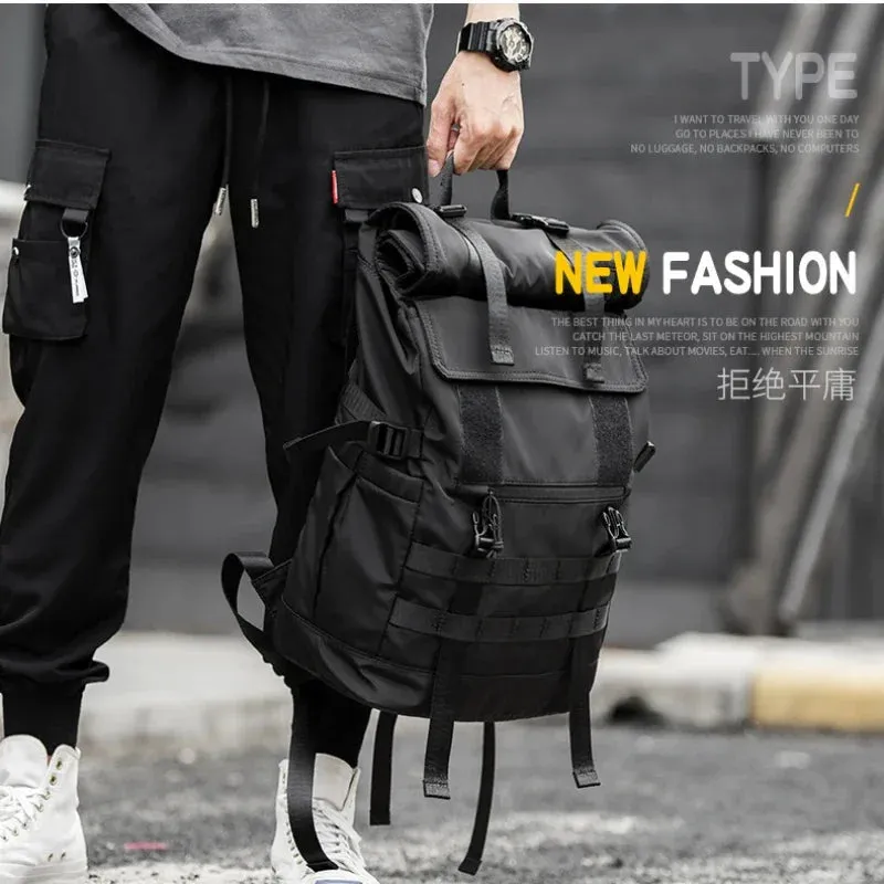 Large Men Backpack Fashion Man Schoolbag
