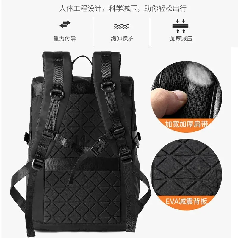 Large Men Backpack Fashion Man Schoolbag