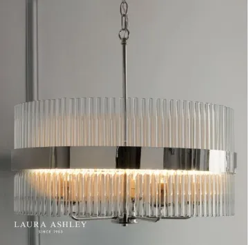 Laura Ashley Alexa 5 Light Pendant Ceiling Light LA3689240-Q