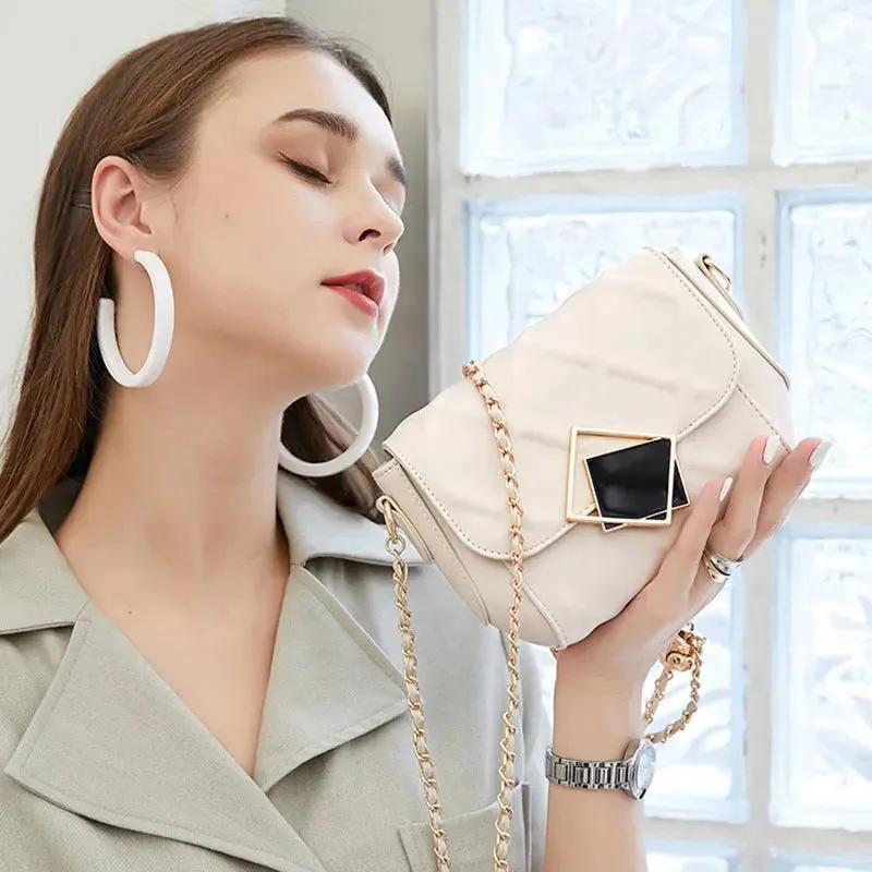 Leather Shoulder Bag for Women