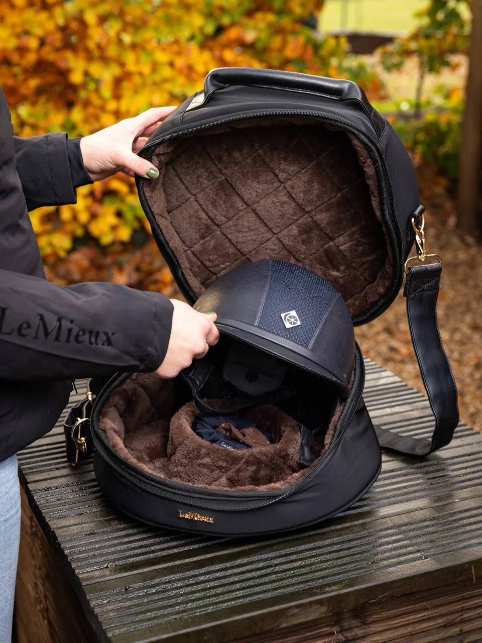 LeMieux Luxe Helmet Box