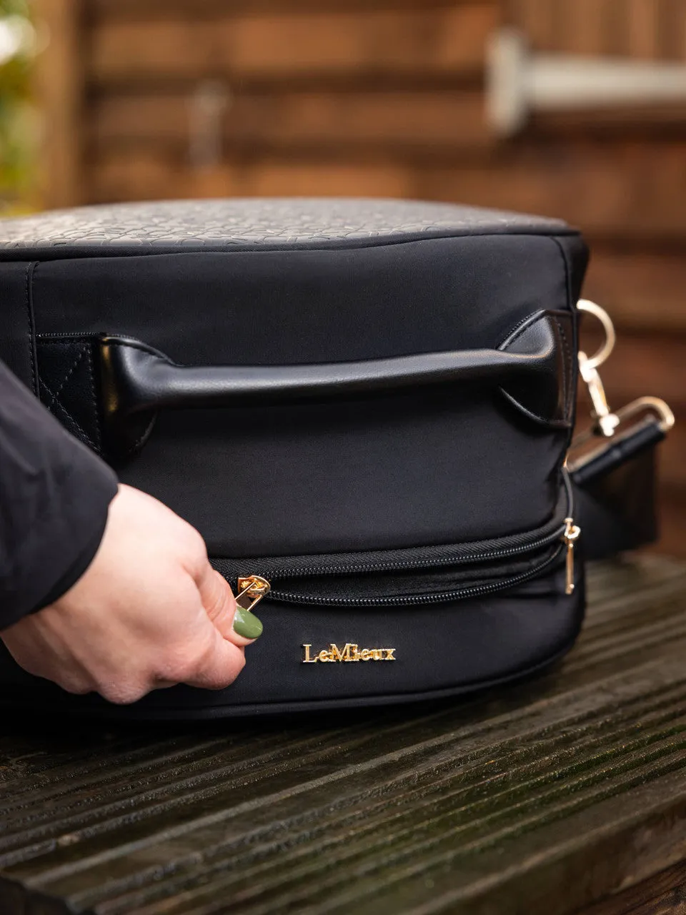 LeMieux Luxe Helmet Box