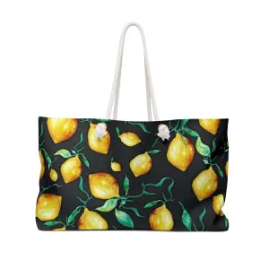 Lemons Weekender Tote Bag