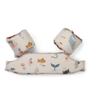 [Liewood] Darko Printed Swim Belt - Sea Creature / Sandy