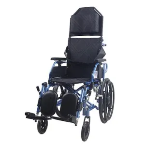 Lifeline Light Weight Recliner Wheelchair With Assisted Brake & Safety Belt - 20"