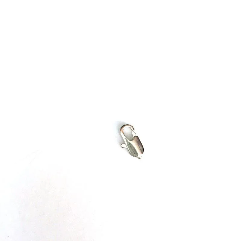 Light Multi-Color Crystals in Silver Chain by the Inch (#3046)