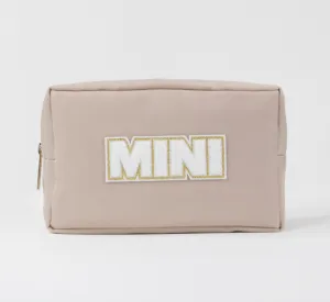 Light Taupe Mini Travel Bag