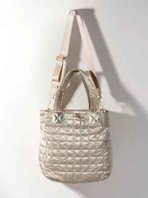 Logan Tote - Gold