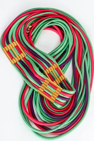 Long 7-Strand Spaghetti Rope Belt