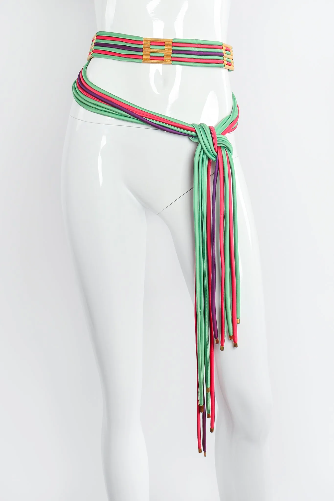 Long 7-Strand Spaghetti Rope Belt