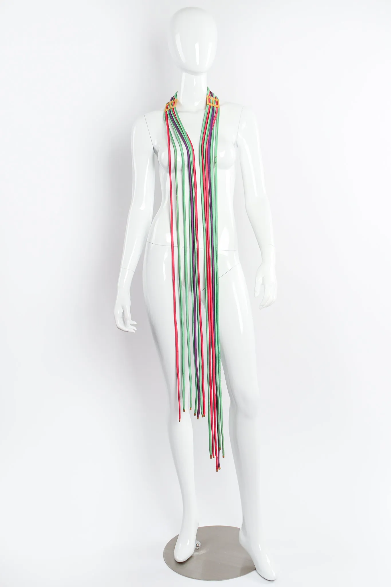 Long 7-Strand Spaghetti Rope Belt