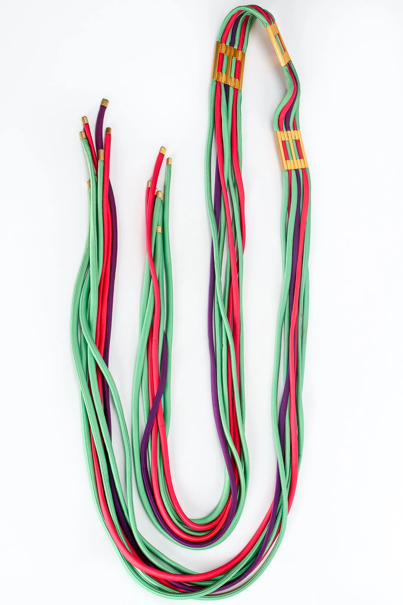 Long 7-Strand Spaghetti Rope Belt
