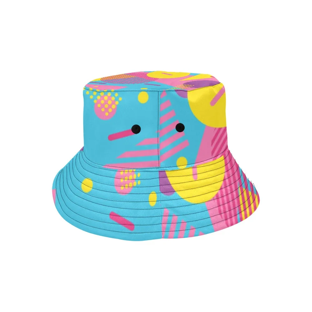 LOUD 90s Wallpaper Print Men's All Over Print Bucket Hat