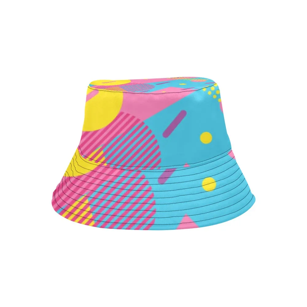 LOUD 90s Wallpaper Print Men's All Over Print Bucket Hat