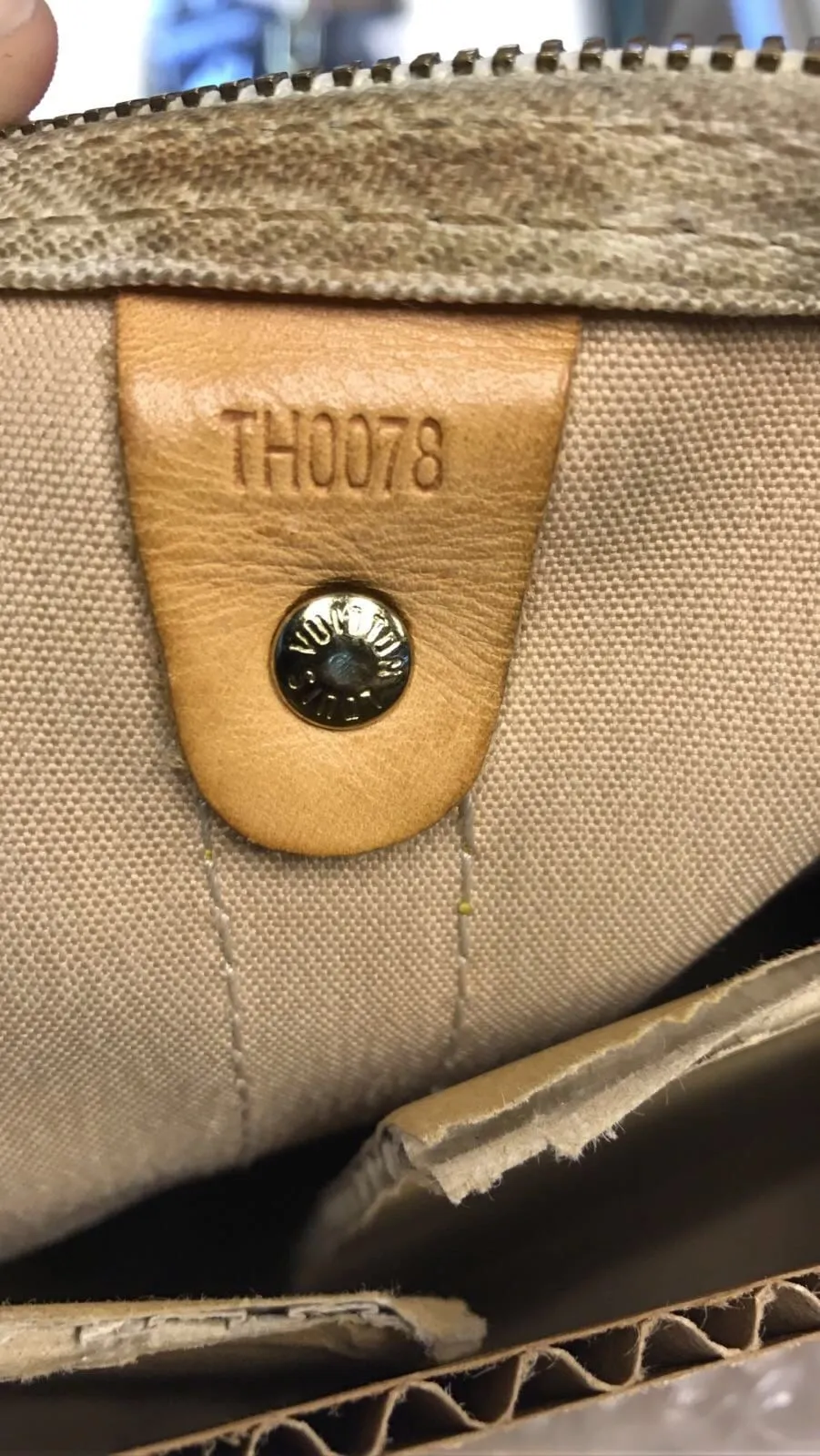 LOUIS VUITTON Damier Azur Keepall 50 Travel Bag
